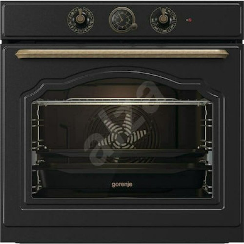 ΦΟΥΡΝ.ΕΝΤΟΙΧ.ΑΠ GORENJE BOS67372CLB RETRO ΑΝΘΡΑΚΙ 77LT 9ΠΡΟΓ ΥΔΡΟΛΥΣΗ ΤΗΛ ΜΗΧ 4ΕΤΗ ΕΓΓΥΗΣΗ